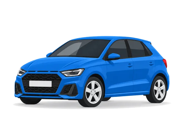 Illustratie Audi A1 (GB)