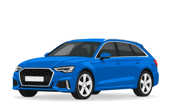Illustratie Audi A6 (C8)