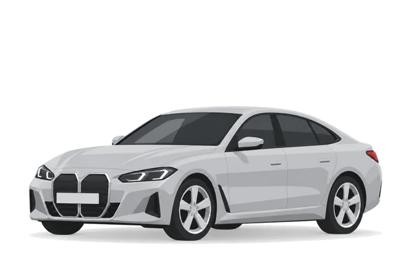 Illustration BMW i4