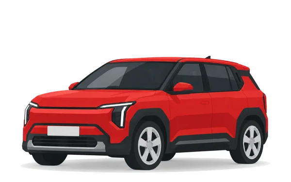 Illustration Kia EV3
