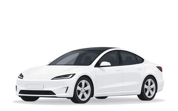 Illustration Tesla Model 3