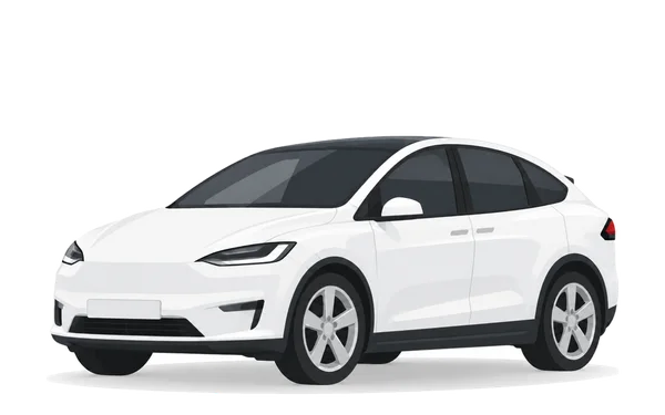 Illustratie Tesla Model X