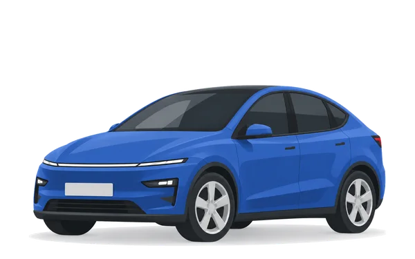 Illustratie Tesla Model Y
