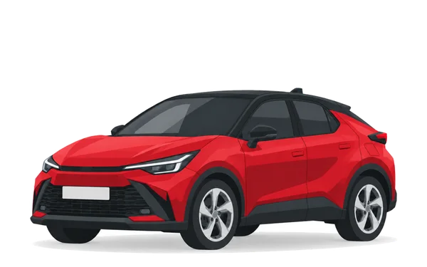 Illustratie Toyota C-HR II