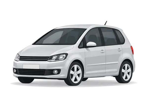Illustratie Volkswagen Golf Plus