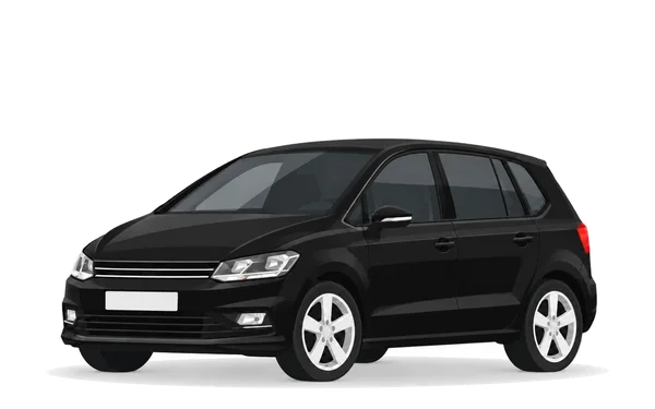 Illustratie Volkswagen Golf Sportsvan