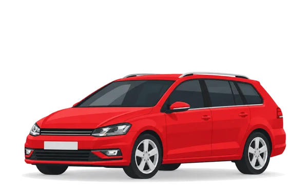 Illustratie Volkswagen Golf VII Variant