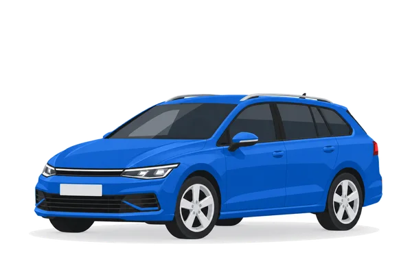 Illustratie Volkswagen Golf VIII Variant