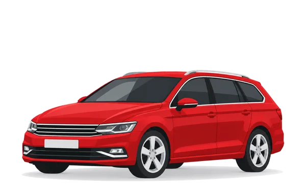 Illustration Volkswagen Passat B8