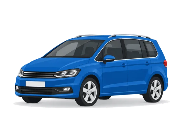 Illustratie Volkswagen Touran II