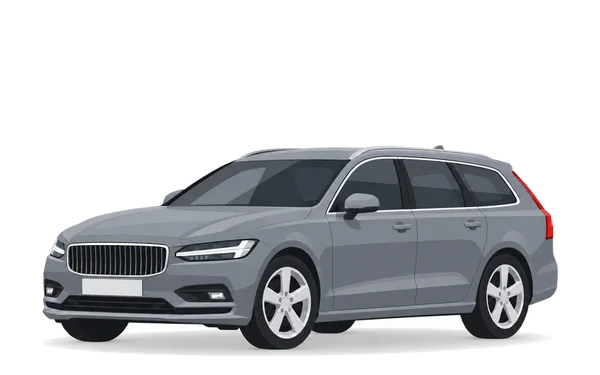 Illustration Volvo V90 / S90 II